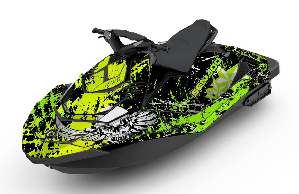 SEADOO SPARK trixx graphic kit 2up 3up Jet Ski sea doo Etsy