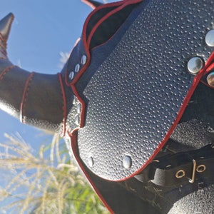 Handmade Genuine Leather Minotaur Bull Mask - Etsy