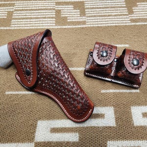 Pre-Made Flap Holster Set - S&W 629, 29, or Ruger Redhawk 4&quot;-4.25&quot; Barrel RIGHT HANDED