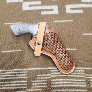 Pre-Made Field Holster - Ruger GP100 4.20&quot; Barrel RIGHT HAND CROSSDRAW