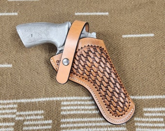 Scarred/Blem Pre-Made Field Holster - Ruger GP100 4.20" Barrel RIGHT HAND