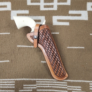 Scarred Pre-Made Field Holster - Heritage Rough Rider .22 6.5&quot; Barrel RIGHT HAND