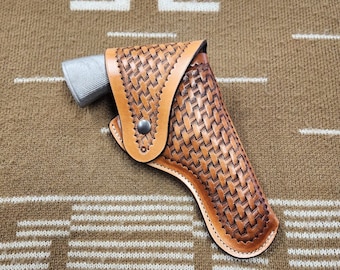 Colt Flap Holsters Made to Order - Colt Revolvers