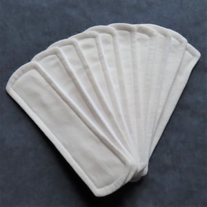 Organic Wingless Pantiliners 10-Pack / Eco-Friendly PUL