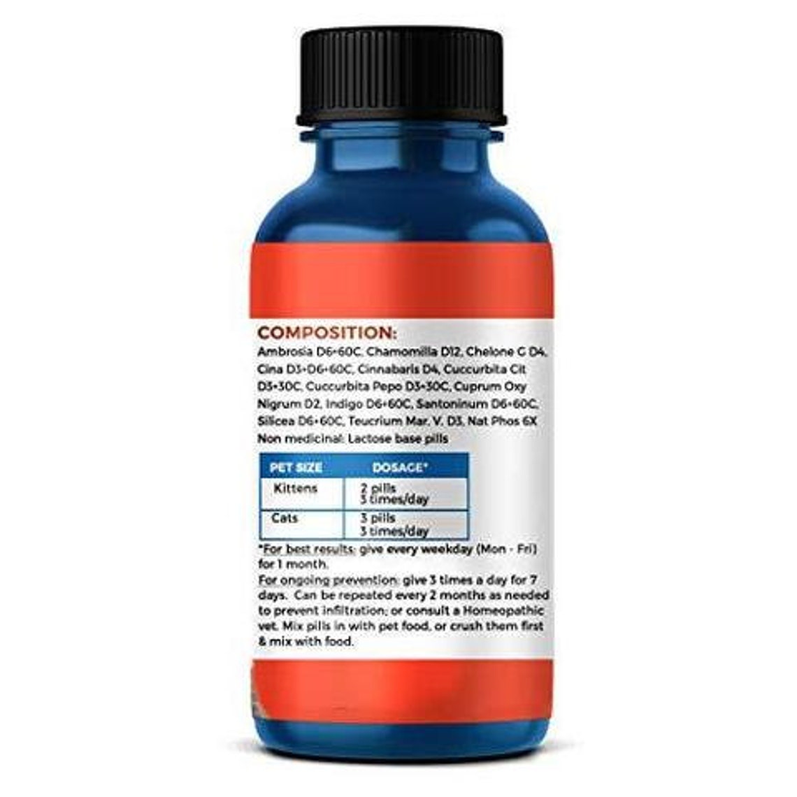 Dewormer for Cats and Kittens Broad Spectrum Feline Wormer Remedy Etsy UK