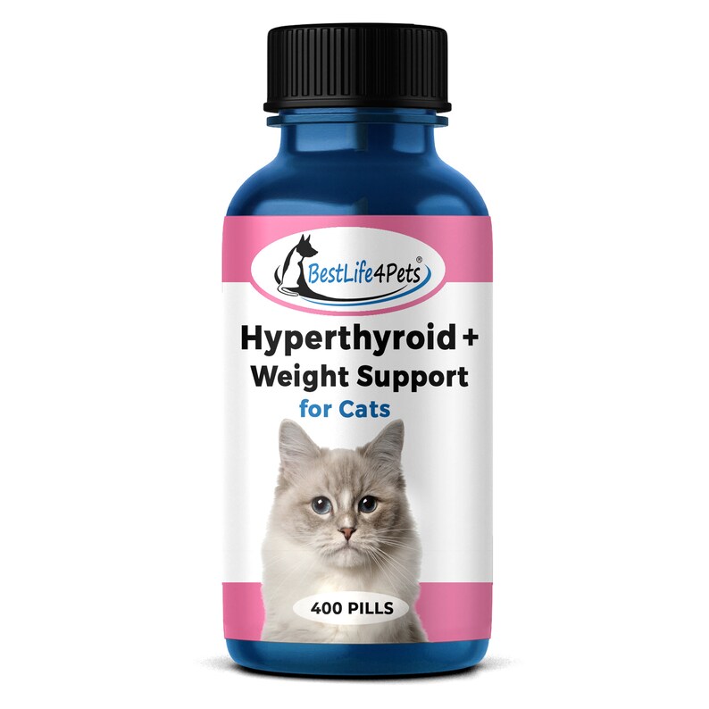 Cat Hyperthyroid Weight Gain Support Natural Feline Thyroid Supplement