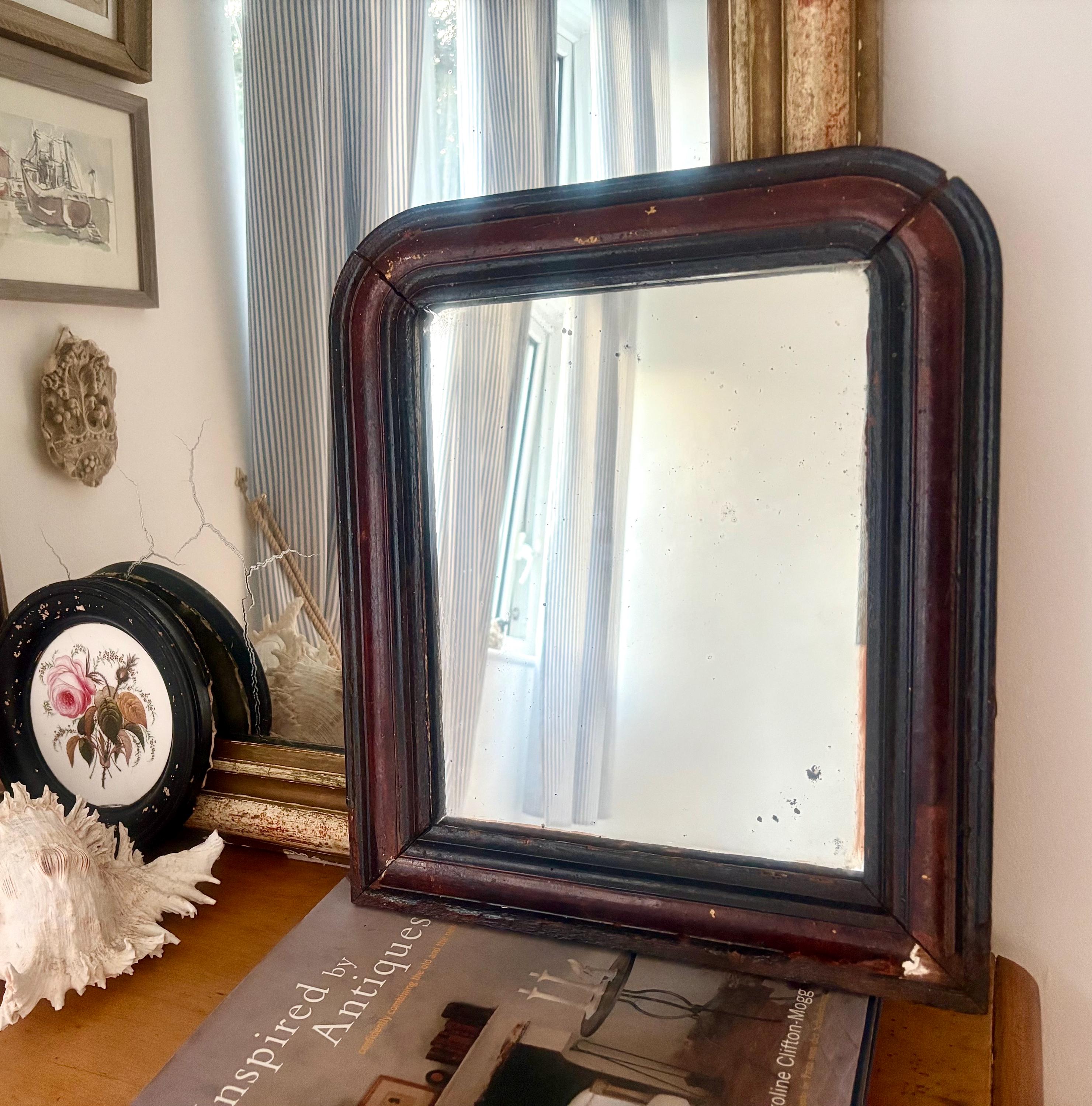 Louis Philippe Antique Mirror - Etsy