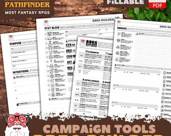 D&D Villain Builder: 5e Game Master Toolkit (Digital Download)