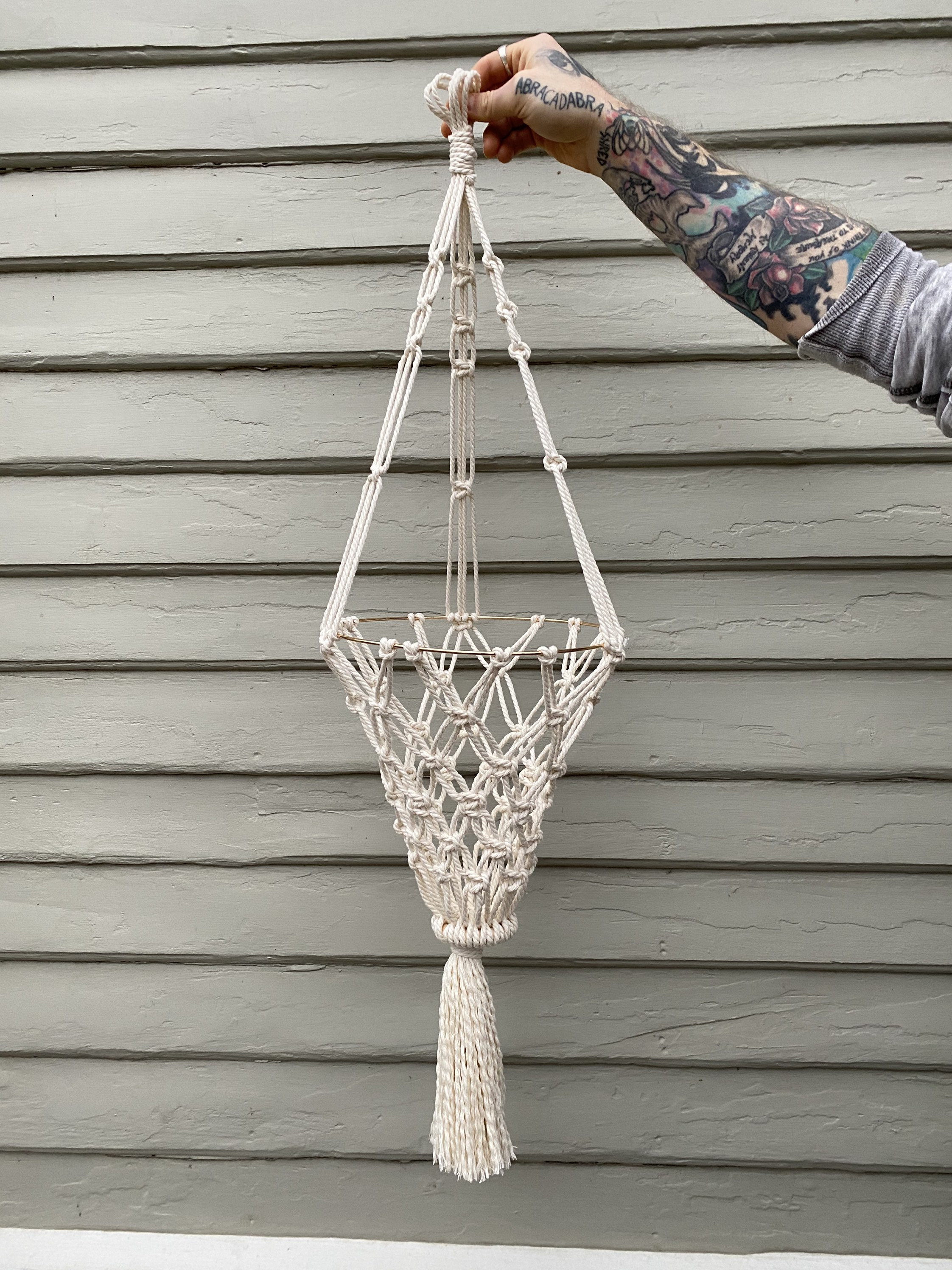 Macrame Hanging Fruit Basket Etsy