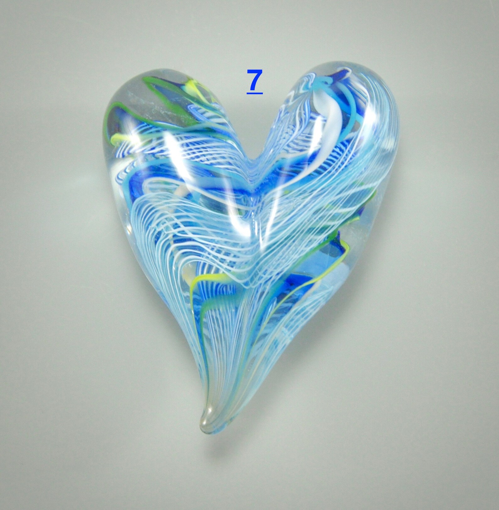 Heart Paperweight Etsy