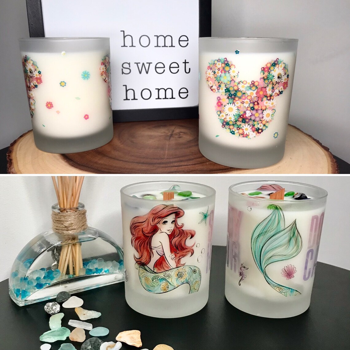 Unique Decorative Candlesdisney Candlesdisney Lover Etsy UK