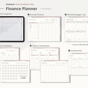 Undated Digital Planner | All in One Ultimate Planner | iPad Planner ...
