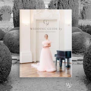 Elegant Wedding Photography Welcome Guide magazine template with a minimalist editorial layout for high-end wedding photographers using Canva. designed by whitetint design