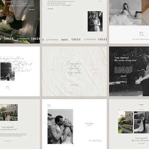 wedding photography pricing services client guide template for canva by white tint design - rose collection