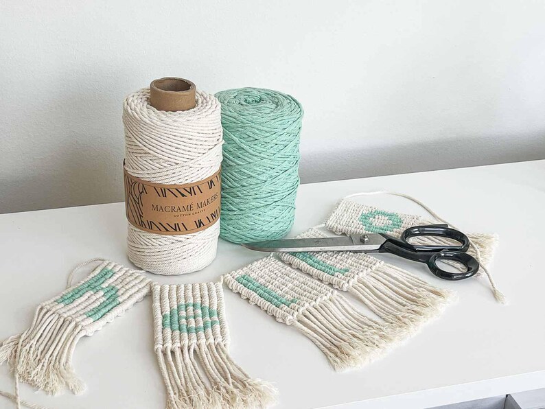 Macrame Pixel Letters Video Tutorial, Beginner Alphabet (video Pattern ...