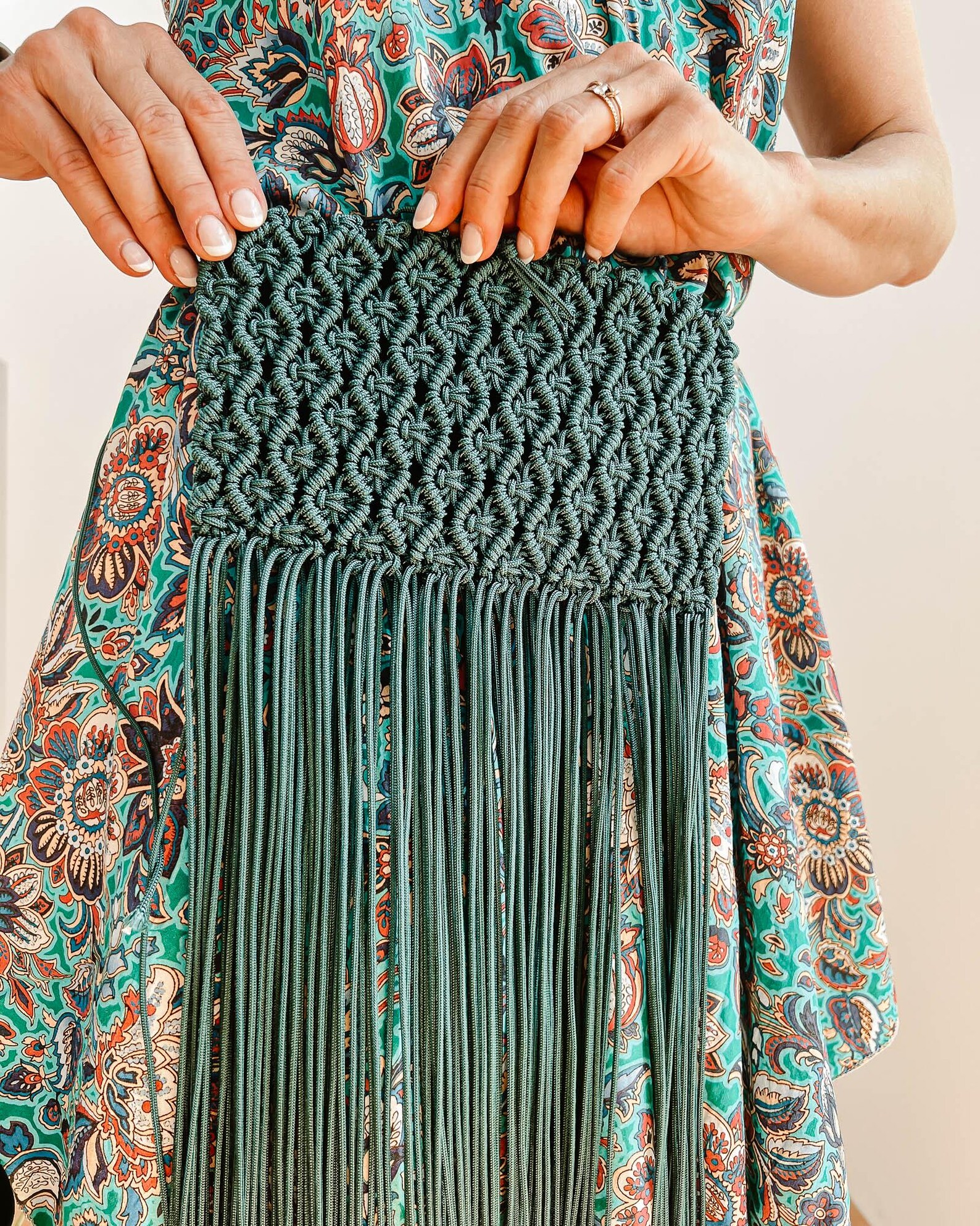 Macrame Bag Pattern 2-in-1, Macrame PDF Tutorial for a Belt Bag or a ...