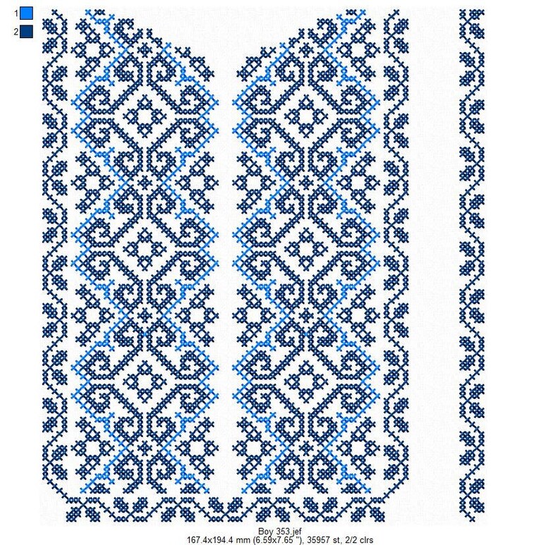 Folk Machine Embroidery Design Machine Embroidery Design INSTANT DOWNLOAD embroidery download machine patterns Gift Embroidery