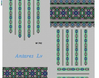 Machine Embroidery Design Folk Machine Embroidery Design INSTANT DOWNLOAD embroidery embroidery download machine patterns Gift Embroidery