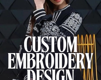 Custom Embroidery Design, Custom Embroidery Digitizing, Personalized Embroidery Design, Personalized Logo, Cross stitch embroidery