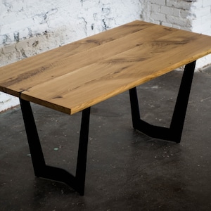 Modern Artisan Oak Dining table image 1