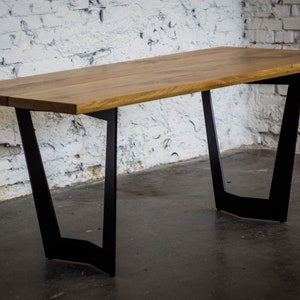 Modern Artisan Oak Dining table image 3