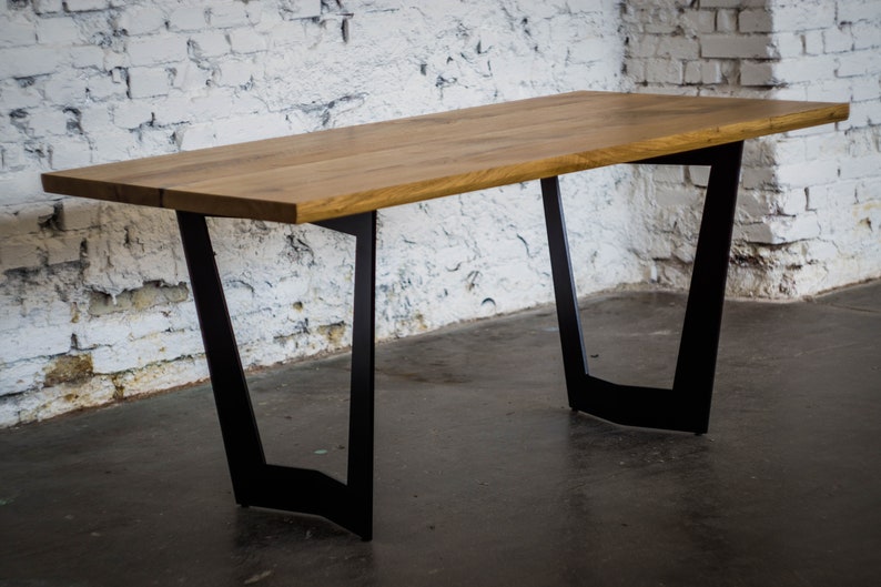 Modern Artisan Oak Dining table image 3