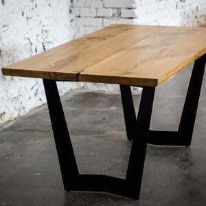 Modern Artisan Oak Dining table image 2
