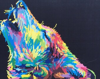Cross Stitch Kit Wolf