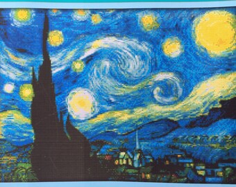 DMC Van Gogh Sunflowers Counted Cross Stitch Kit-11.5/"X14.5/" 14 Count