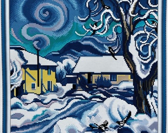 Cross Stitch Kit Wild Winter