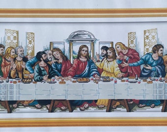 Cross Stitch Kit Last Supper