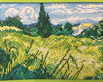 Cross Stitch Kit Green Field
