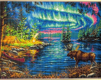 Cross Stitch Kit Northern Lights