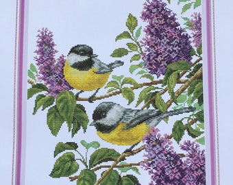 Cross Stitch Kit Birds