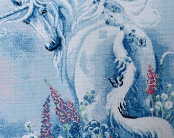 Cross Stitch Kit Magical Unicorn