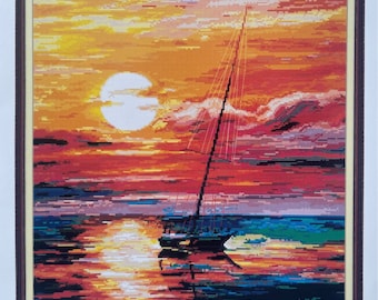 Cross Stitch Kit Sunset