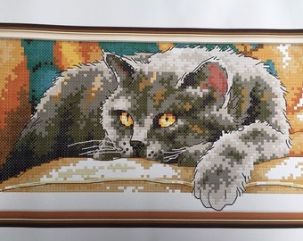 Cross stitch kit black cat 1