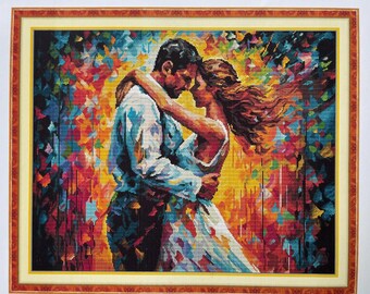 Cross Stitch Kit Love Each Other