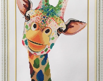 Cross Stitch Kit Giraffe