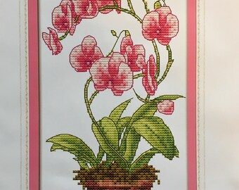 Cross Stitch Kit Orchid