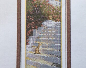 Cross Stitch Kit Greek Island Santorini