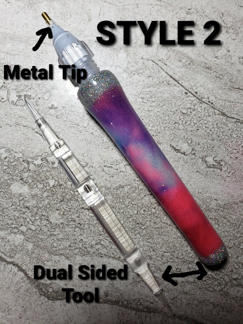 Handmade Diamond Painting Pickmeup Pen Etsy