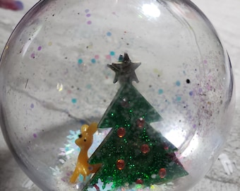 Snow Globe Christmas Ornament