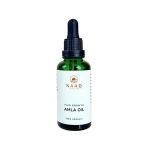 Organic Cold-Pressed Amla Oil - Hair Growth & Repair