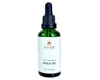 Organic Cold-Pressed Amla Oil - Hair Growth & Repair