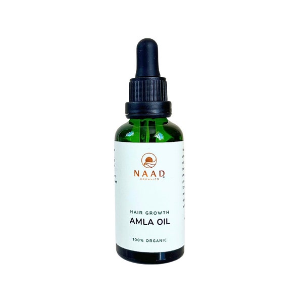 Organic Cold-Pressed Amla Oil - Hair Growth & Repair