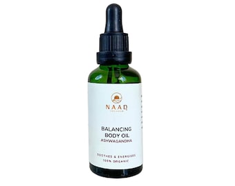 Aceite corporal equilibrante - Ashwagandha - Calma y energiza