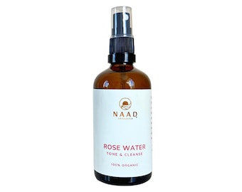 Organic Rose Water - Cleanser & Toner