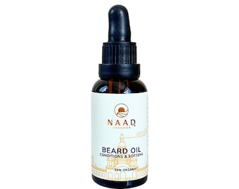 Organic Cold-Pressed Beard Oil with Amla Extracts