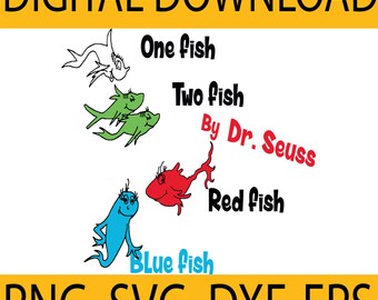 Download One Fish Two Fish Svg Etsy